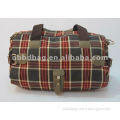 2012 newest tweed handbag cylinder shape bag